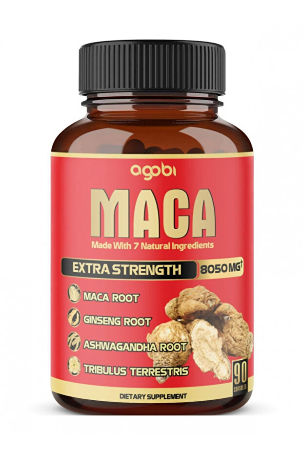 Maca Capsules for Immune Support 8050 Mg