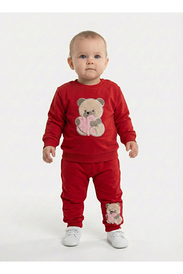 Hearted Bear Baby Girl Seasonal Tkm
