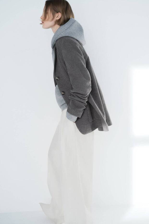 Yün Karışımlı Blazer - 5