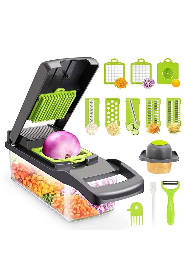 Vegetable Chopper, Multifunctional 13-in-1 Food Choppers