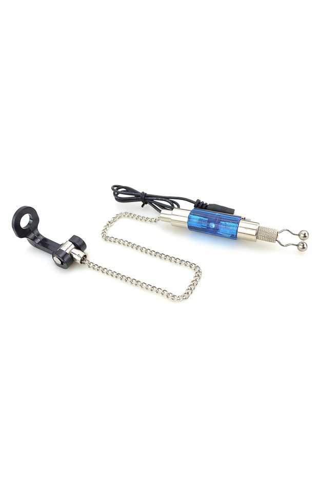 hirisi Blue Hirisi 1Pcs Carp Fishing Swinger LED Illuminated Indicator Stainless Steel For Fishing B