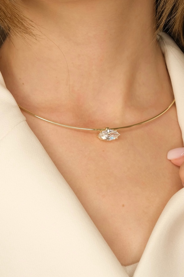 Tektaş Model Choker Kolye - 2