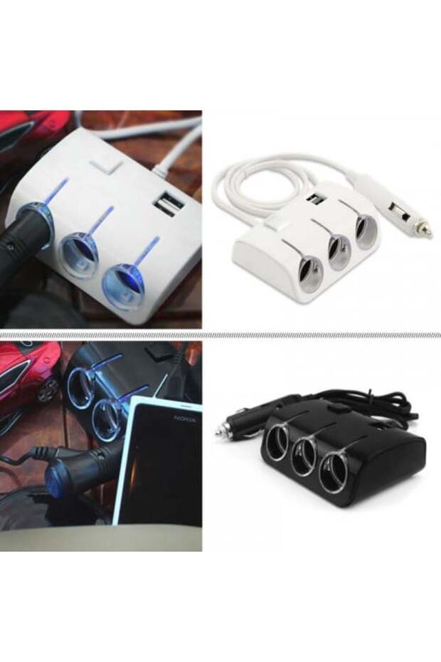 Cigarette Lighter USB Distributor - 1
