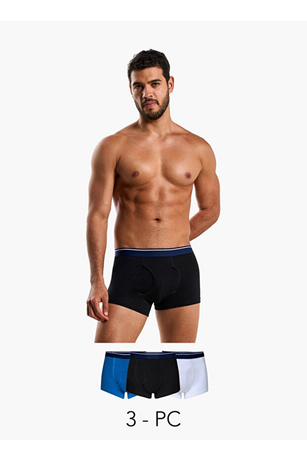 Men Assorted Trunks - Pack of 3