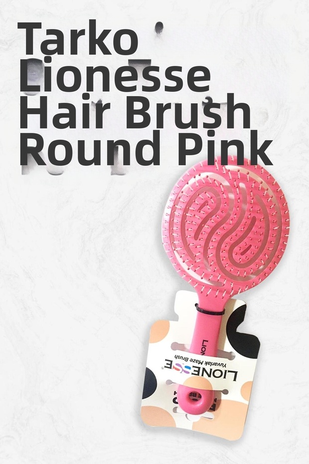 Lionesse Hair Brush Round Pink