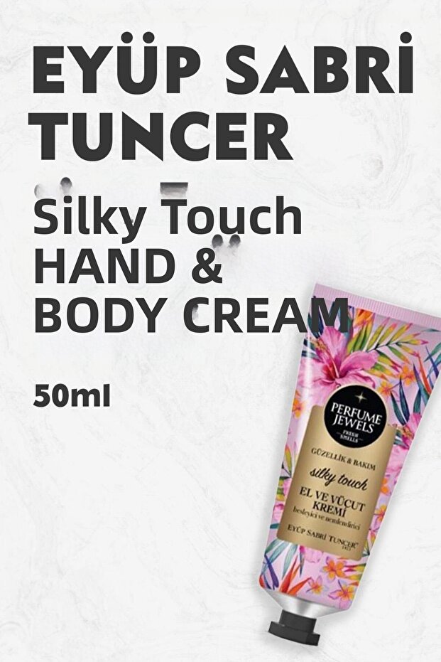 Pj Hand and Body Cream Silky Touch Tube 50 ml