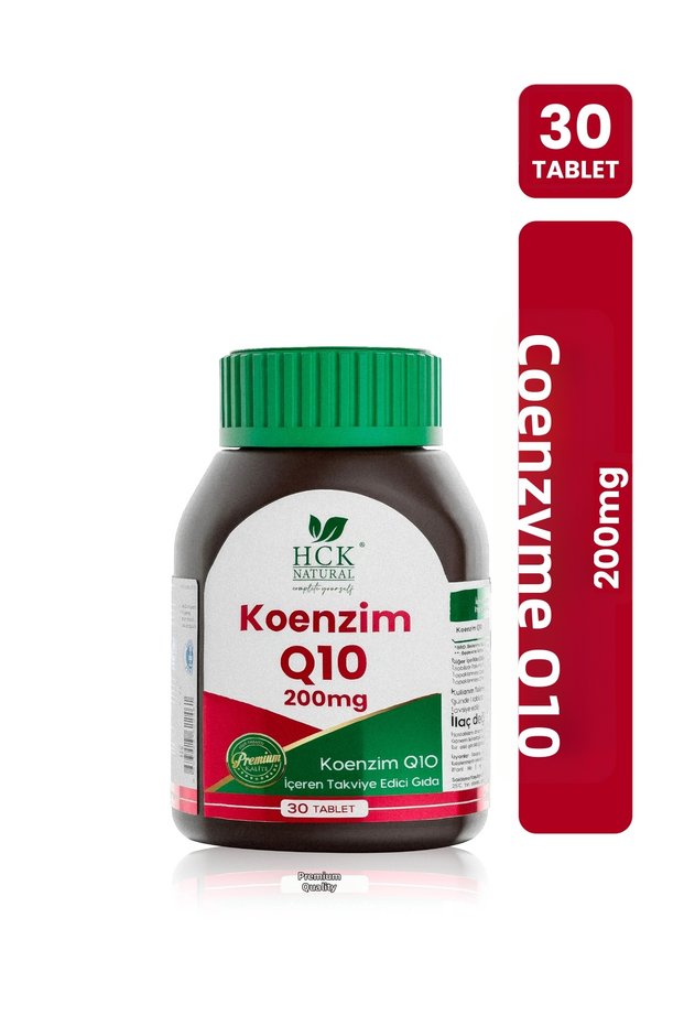 Coenzyme Q10 200 Mg 30 Tablets