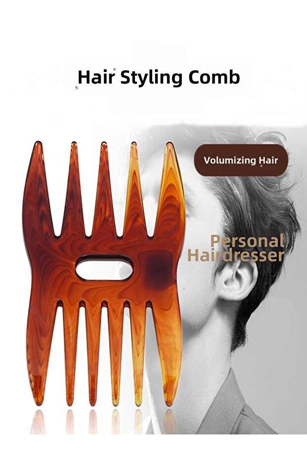 Texture Comb, Curling Styling Comb for Women and Men