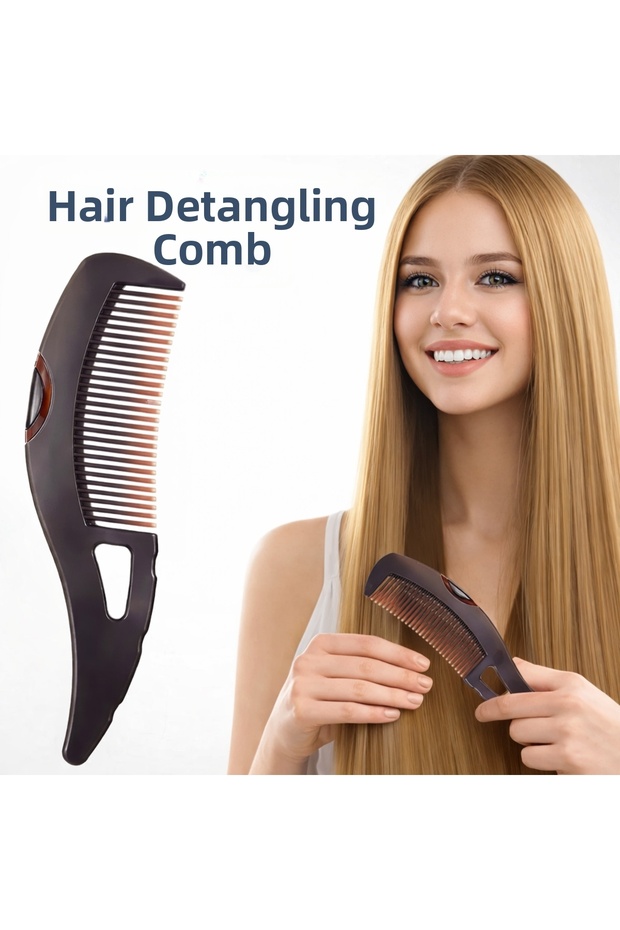 Maqya Dandruff Removal & Professional Anti-Static Massage Hair Brush with Self-Cleaning Feature