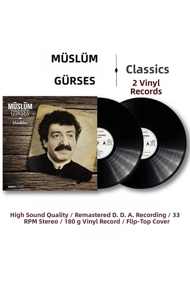 Plak - Müslüm Gürses - Classics (2 Lp)