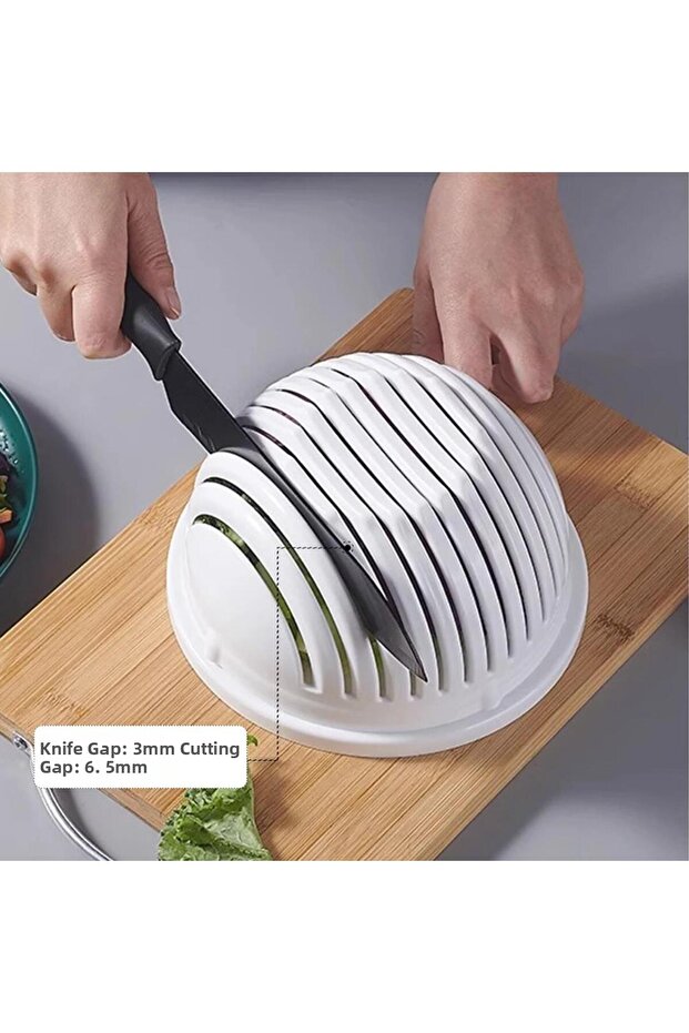 SN-27136 قطاعة سلطة الفواكه والخضروات العملية - 5