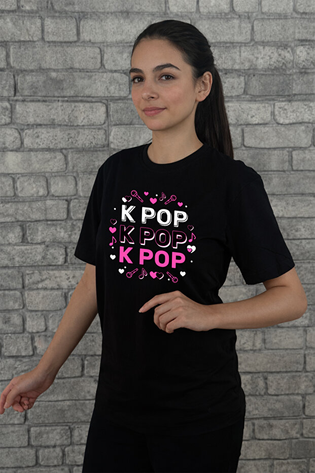 K-Pop Printed Unisex T-Shirt for Children / Adults (with Surprise Gift)