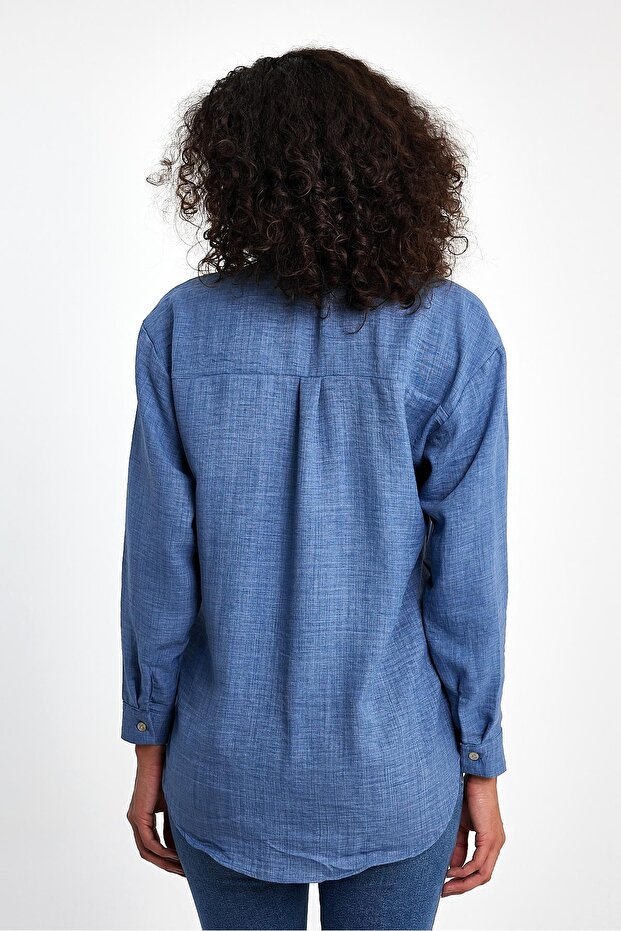 Taş İşlemeli Gömlek - 6