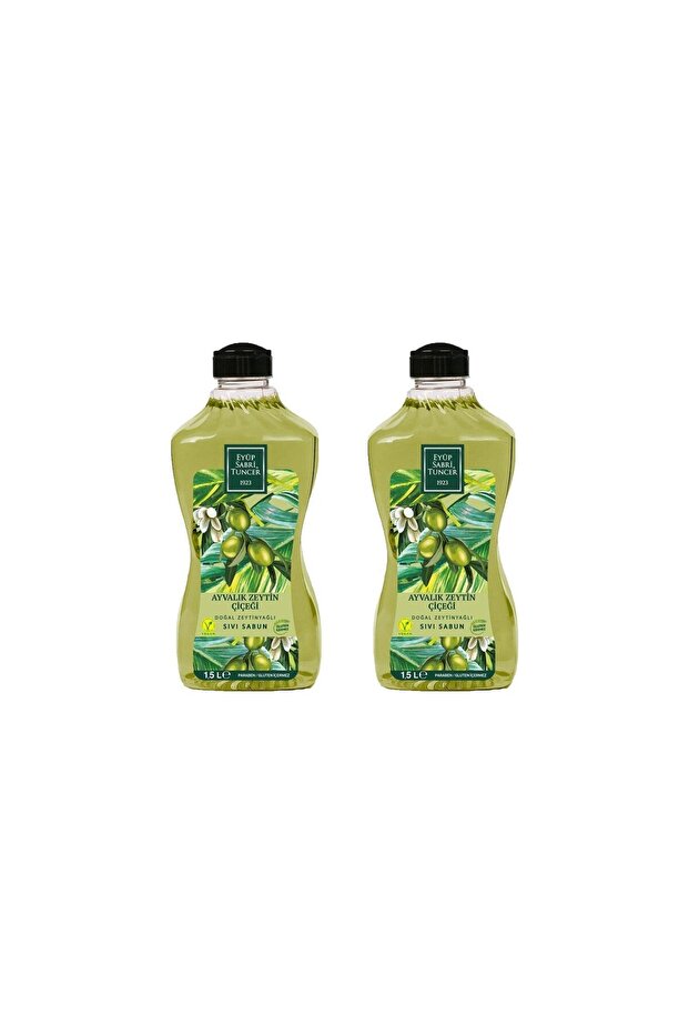 Natural Olive Oil Liquid Soap Ayvalık Olive Blossom 1500 ml Pet Bottle X 2