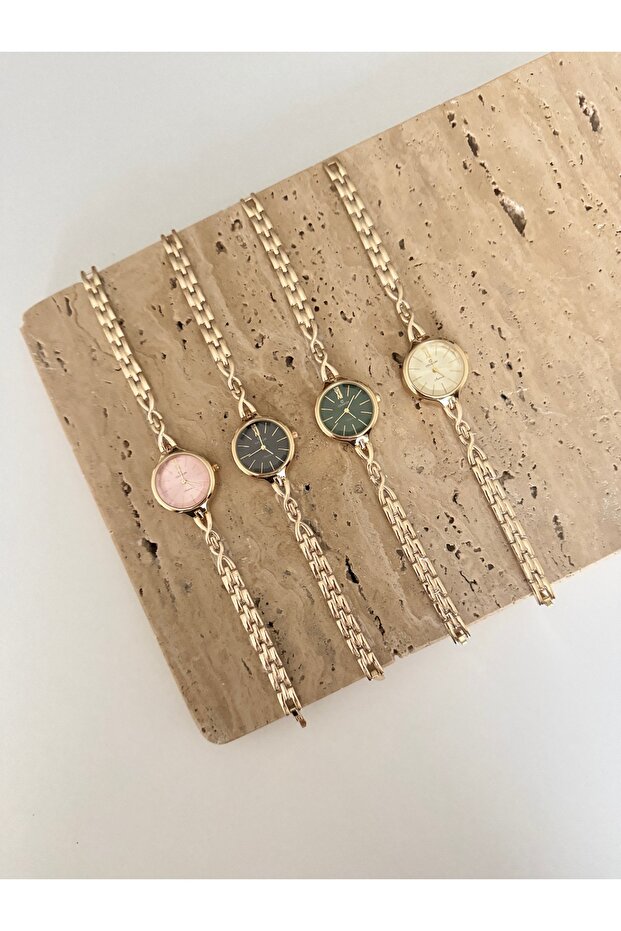 Electra Gold Sarı Saat - 3