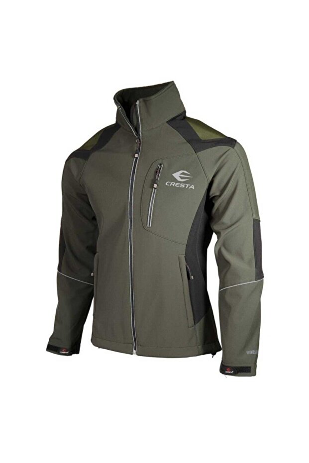 Outdoor Reflector Printed Men's Softshell Jacket - 1