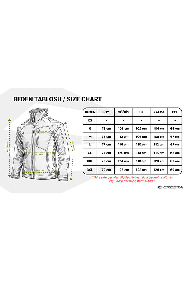 Outdoor Reflektör Baskılı Erkek Softshell Ceket - 4