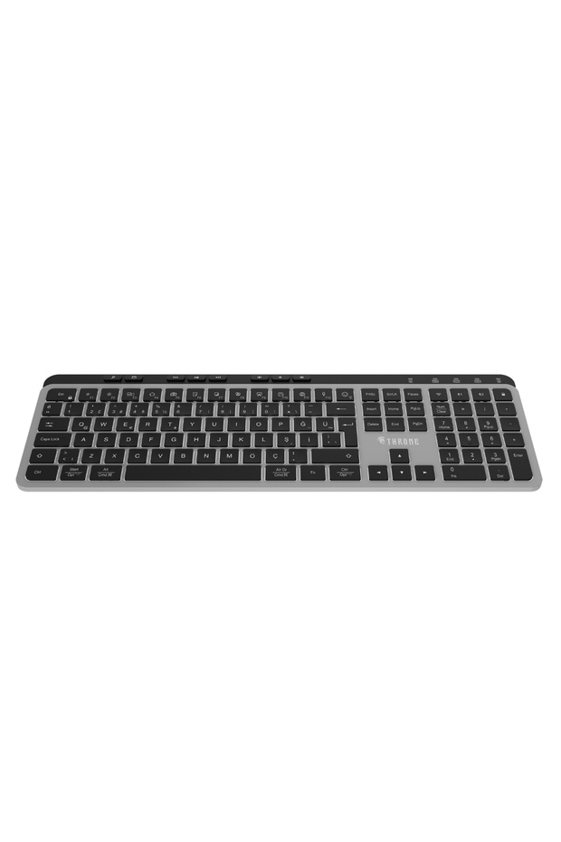 Elite K1 Pro Tuş Aydınlatmalı & Sessiz 118 Windows & MacOs Ofis Klavyesi (2.4ghz + Çift BT) - 5