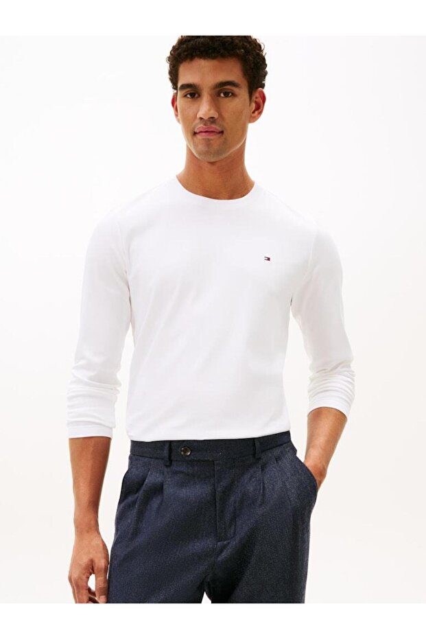 LUXURY INTERLOCK LS TEE - 1