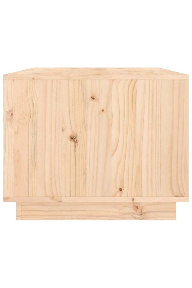 Coffee table, 80x50x40 cm, solid pine wood - 6