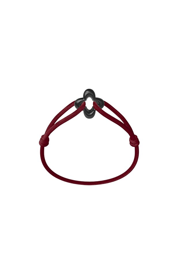 Black Clover Cord Bracelet