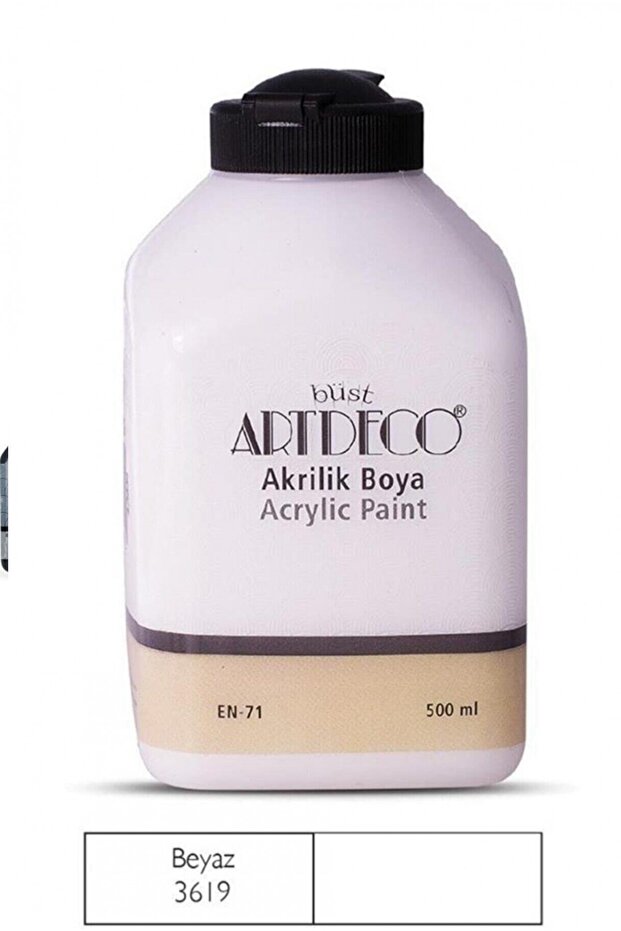 Akrilik Boya 500 ml - Beyaz-- - 1