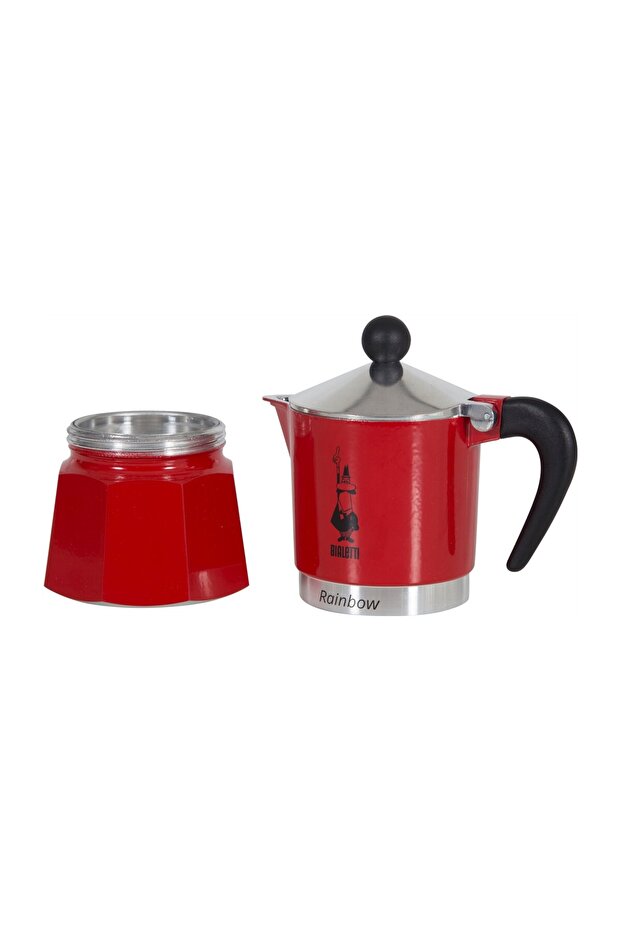 Rainbow Moka Pot 3 Cup Kırmız - 3