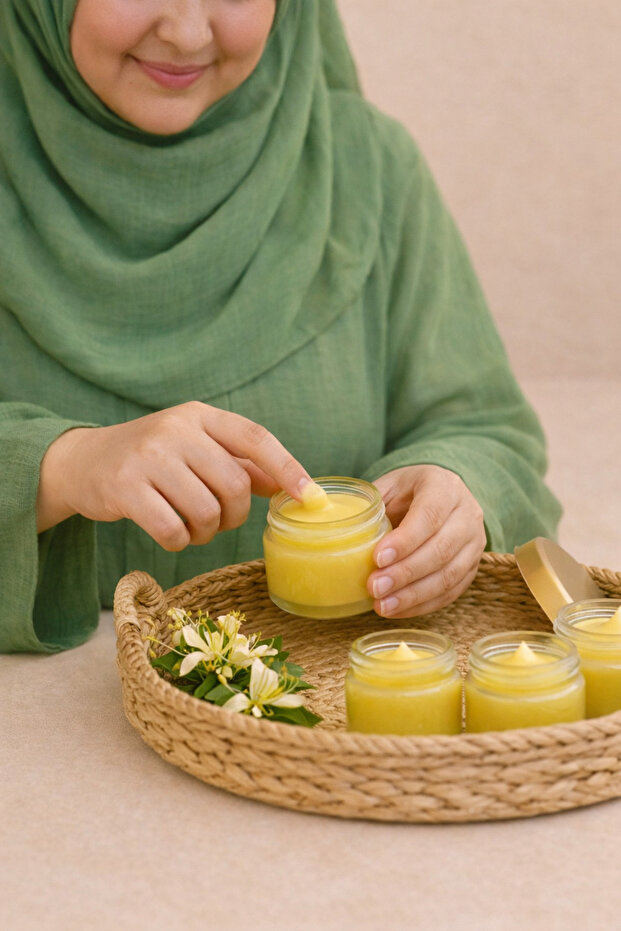 Hanımeli Kokulu Solid Parfüm & Katı Parfüm 40cc - 4