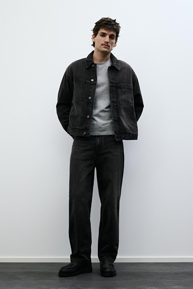 Trucker denim ceket - 2