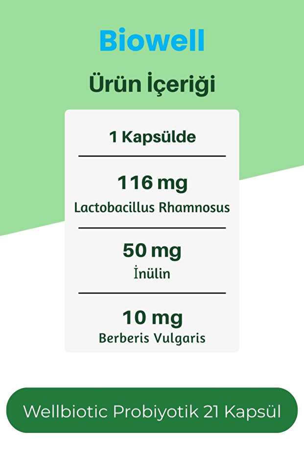 Wellbiotic Probiotic 21 Kapsül - 2