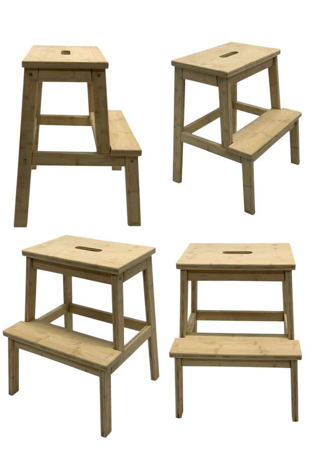 Mutfak Tabure Merdiven BAMBU - 3