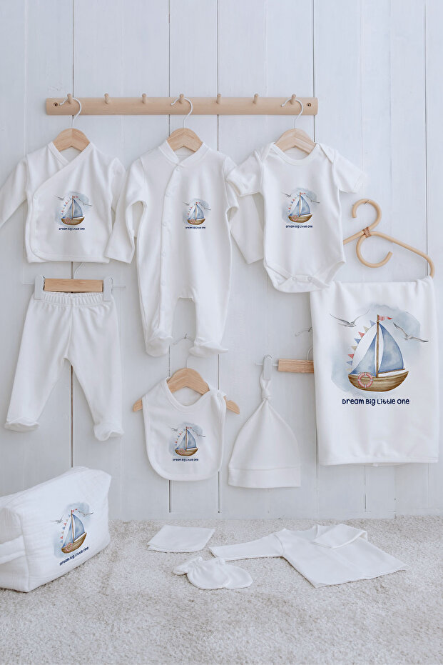 Organic 11-Piece Hospital Release - for Baby - Little Sailor