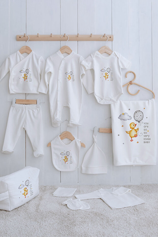 Organic 11-Piece Hospital Release - for Baby - Cute Duck