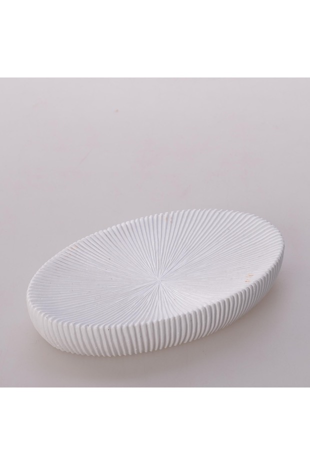 Lydia Solid Soap Dish White - 2
