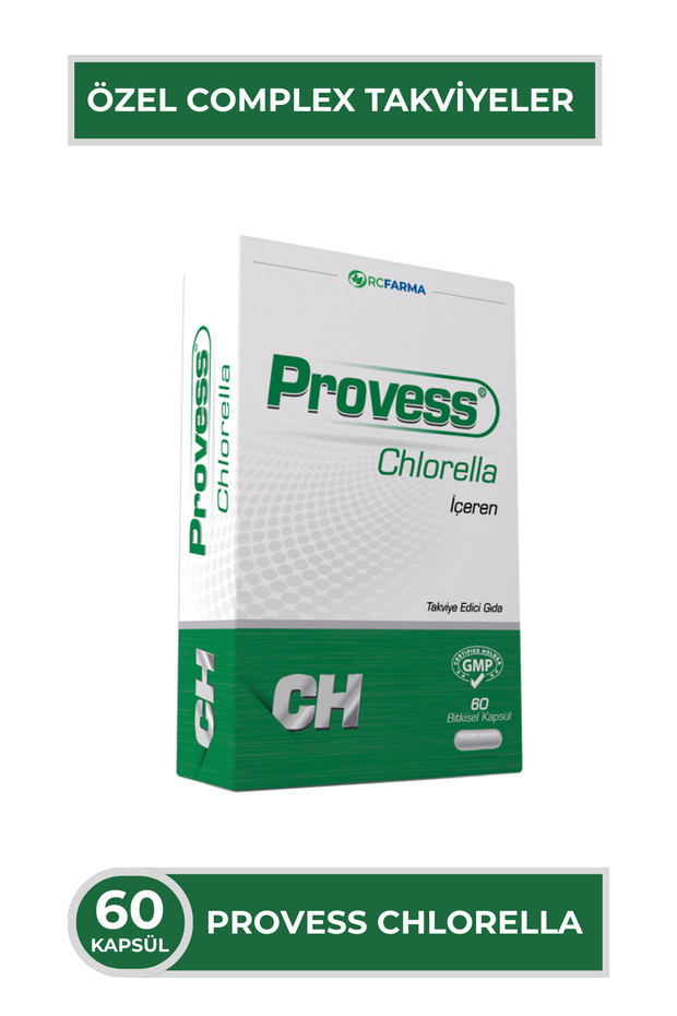 Provess Chlorella 60 Bitkisel Kapsül - 1