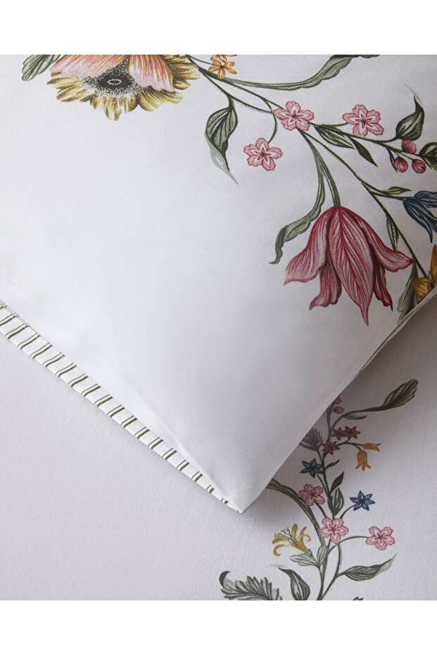 Fioreline digitális nyomtatású, könnyen vasalható dupla ágyneműhuzat szett 200x220 cm zöld-sárga - 4