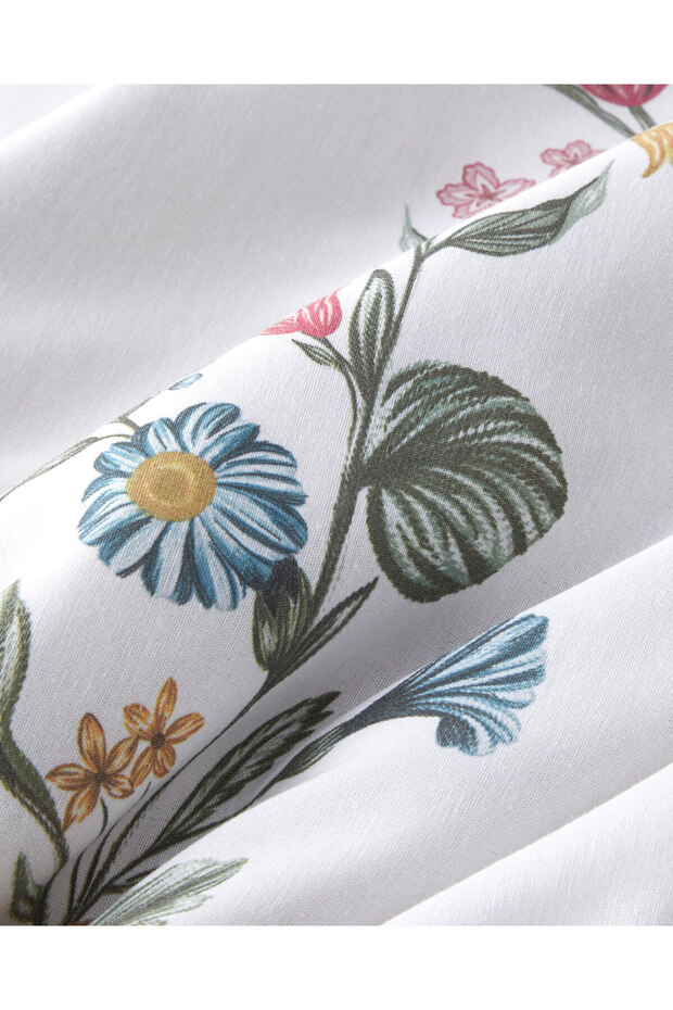 Fioreline digitális nyomtatású, könnyen vasalható dupla ágyneműhuzat szett 200x220 cm zöld-sárga - 5