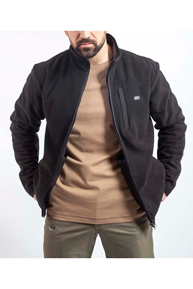 Tactical Outdoor Waterproof Men's Fleece Sweatshirt Anti-Pilling POLTAC03