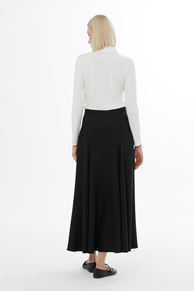 Modern Kesimli Maxi Etek - 4