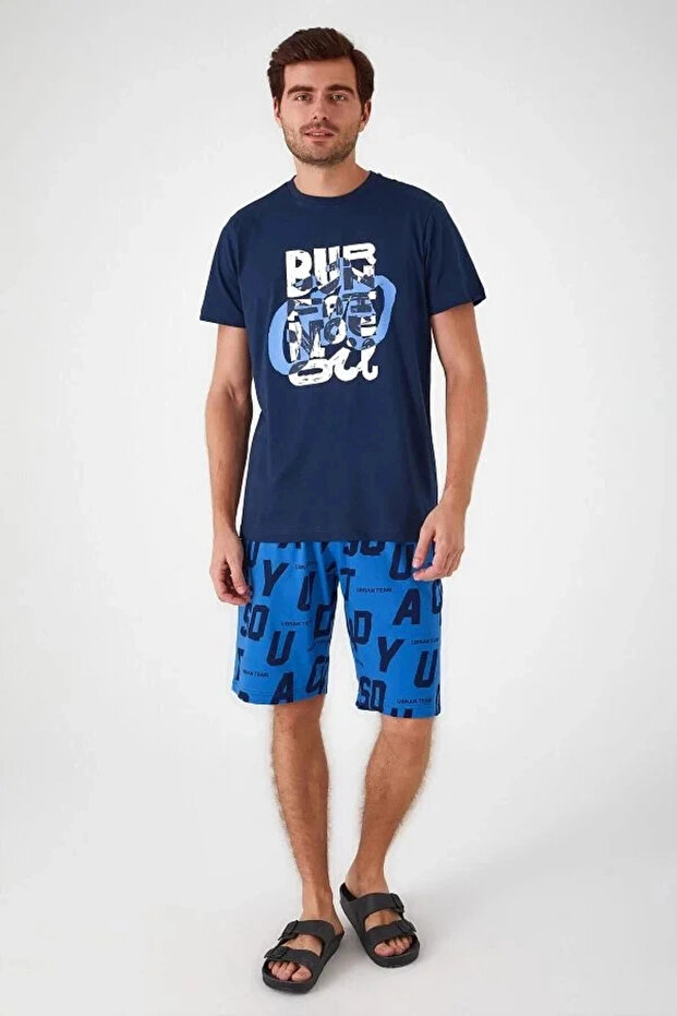 BABA OĞUL BERMUDA TAKIM - LACİVERT - 4