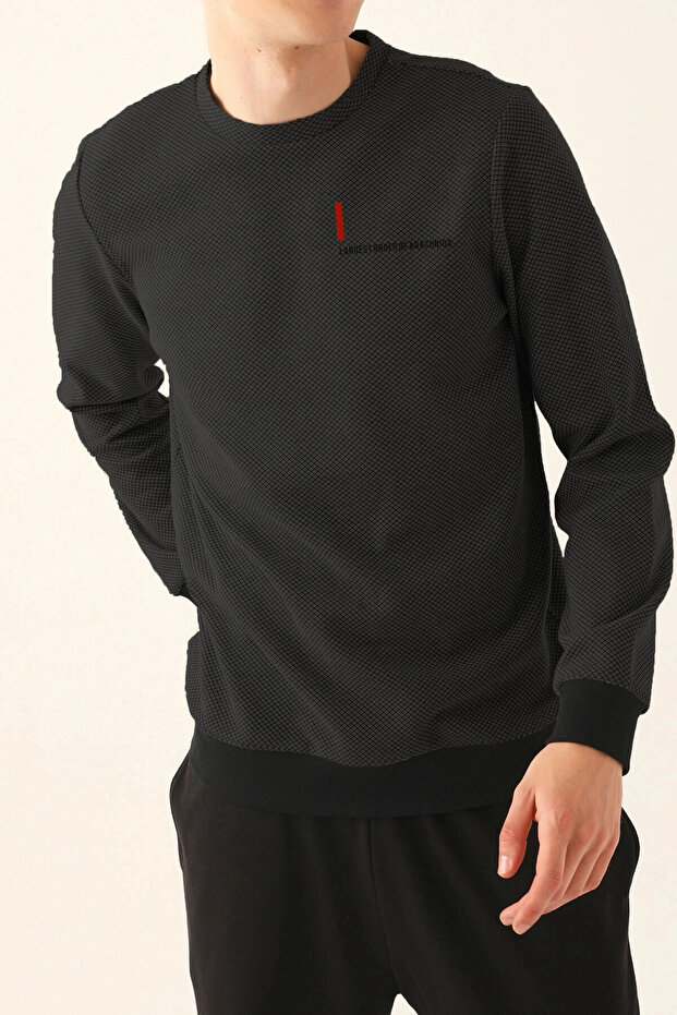 بدلة رجالية مزدوجة - أزرق داكن - 4