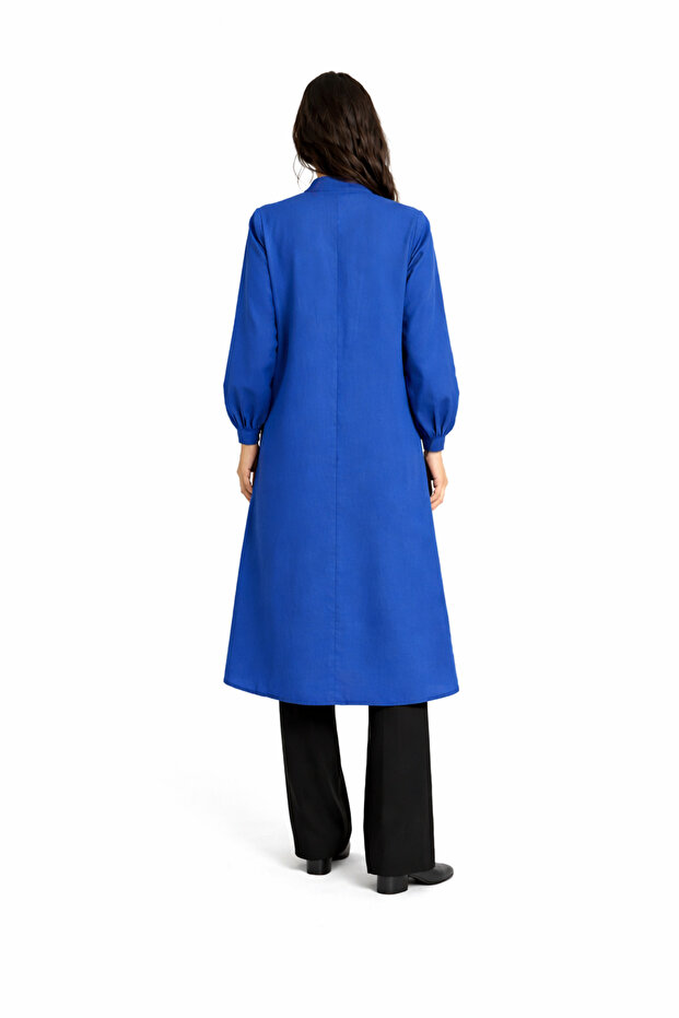 Kalın Modal Tunik Mavi - 2