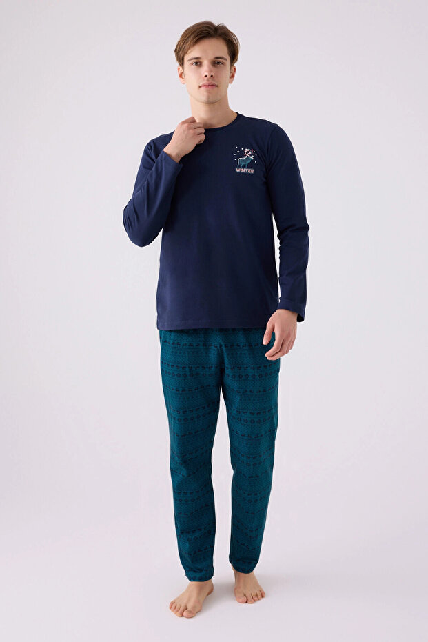 BABA OĞLU İKİLİ TAKIM - LACİVERT - 3