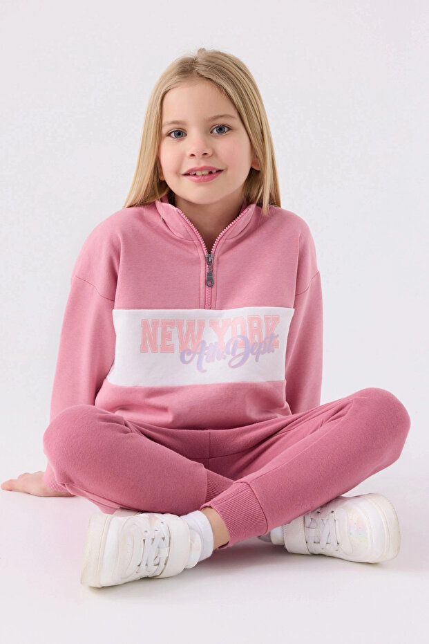 Girls' Tracksuit Set - - 3