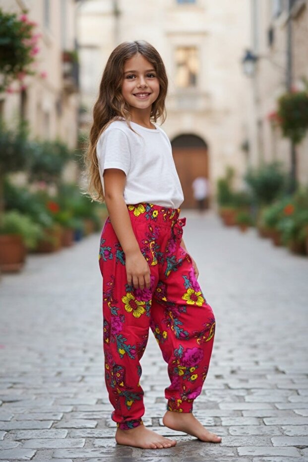 Yöresel Kız Çocuk Şalvarı - 1