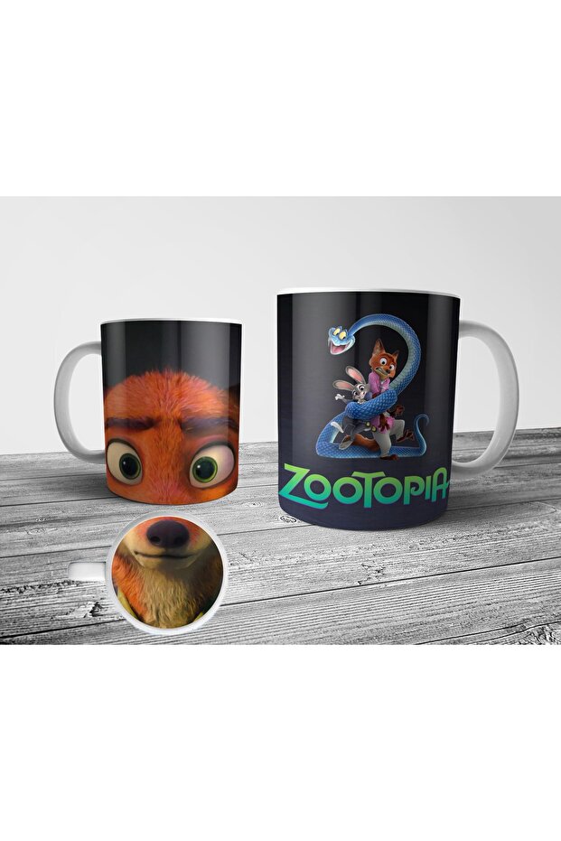 Zootopia Kupa Bardak Model 3 - 1