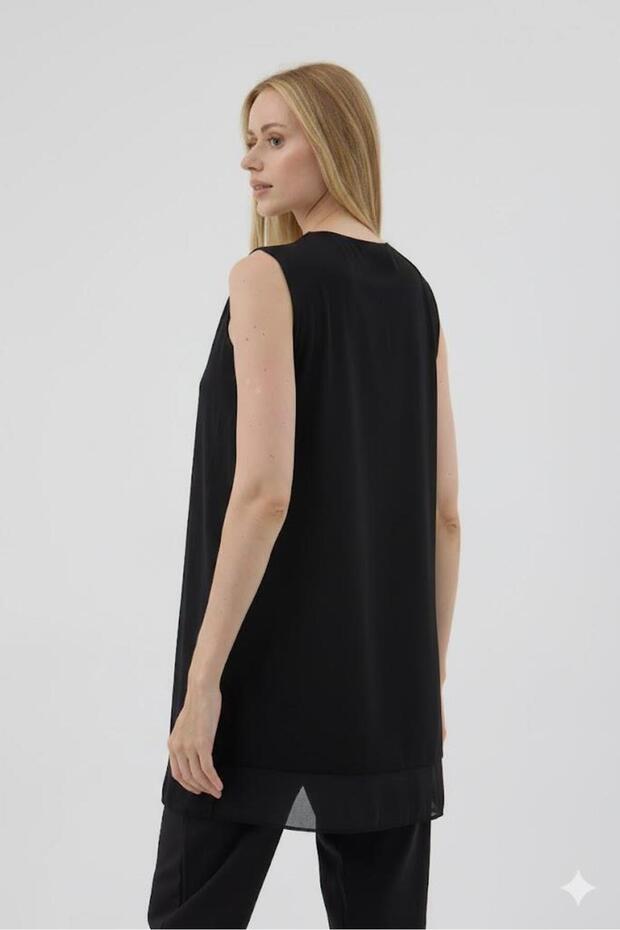 ÖNÜ ŞİFON ARKASI PENYE İÇLİK - 4