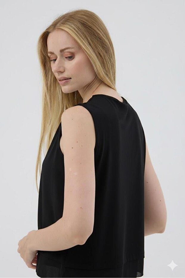 ÖNÜ ŞİFON ARKASI PENYE İÇLİK - 5