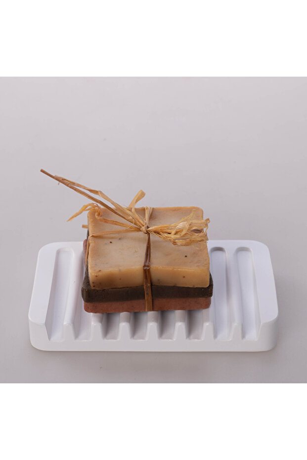 Smooth Solid Soap Dispenser Λευκό - 3