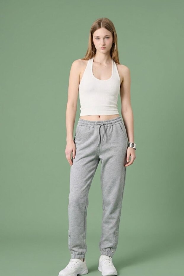 Two thread snap sweatpants - 1